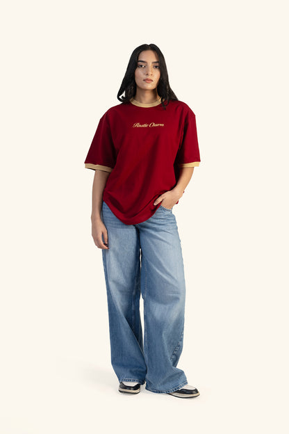 RUSTIC CHARM - MEHROON