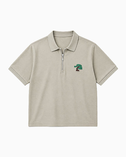 The Terra Zip Polo