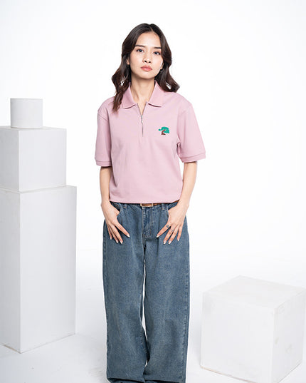 The Eden Zip Polo