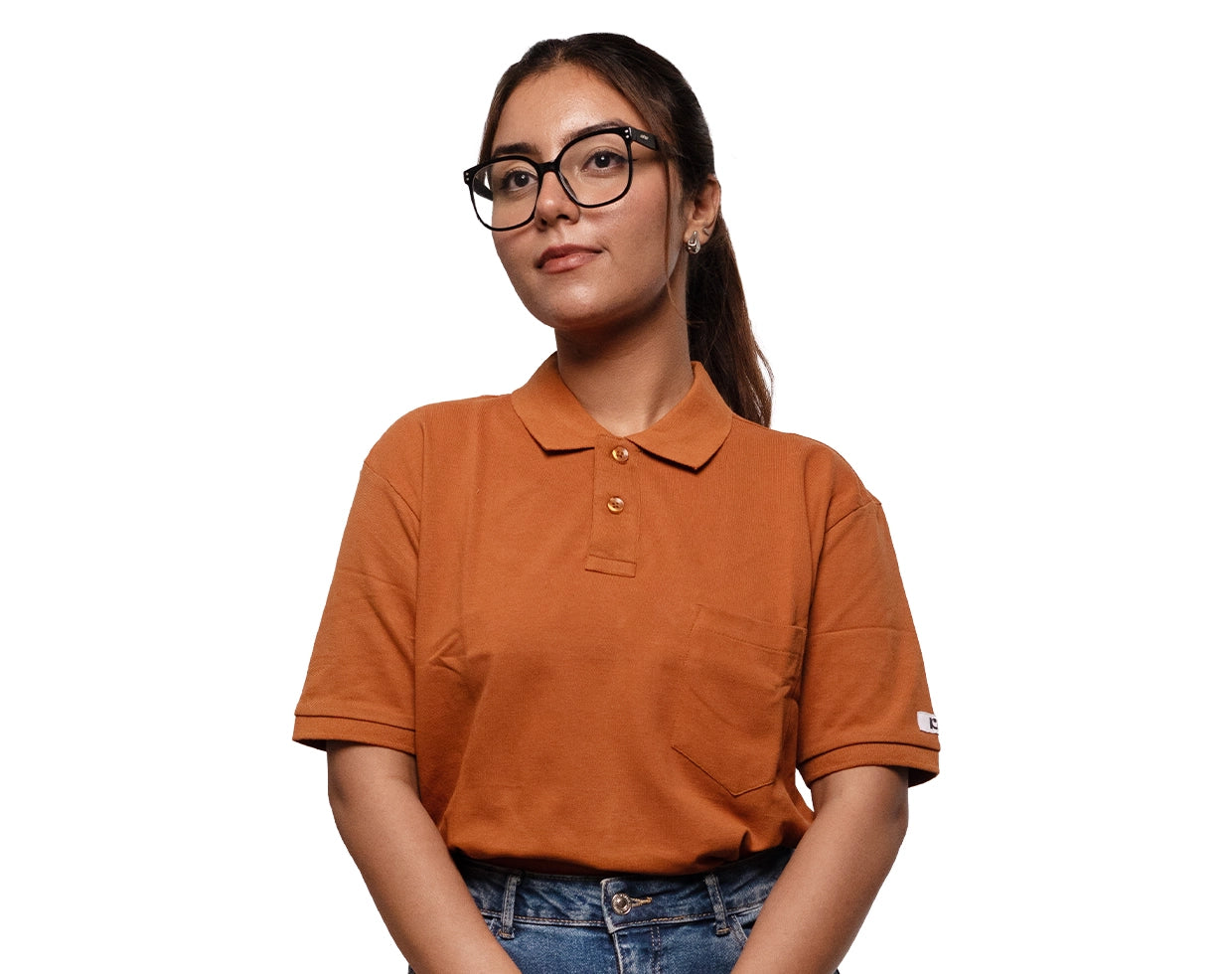 SOLID POLO SHIRT - MUSTARD REGULAR FIT