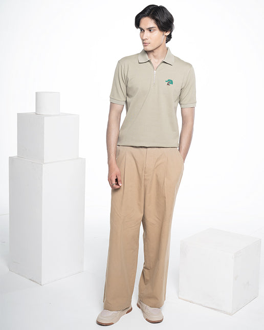 The Terra Zip Polo