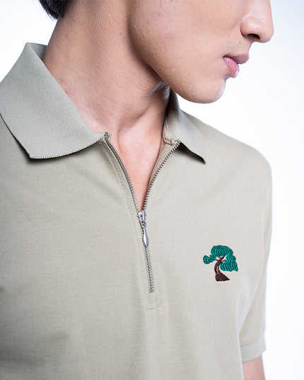 The Terra Zip Polo