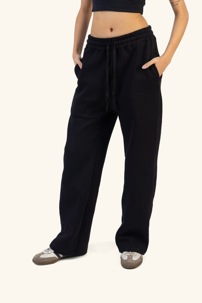 FLEECE PANT - BLACK