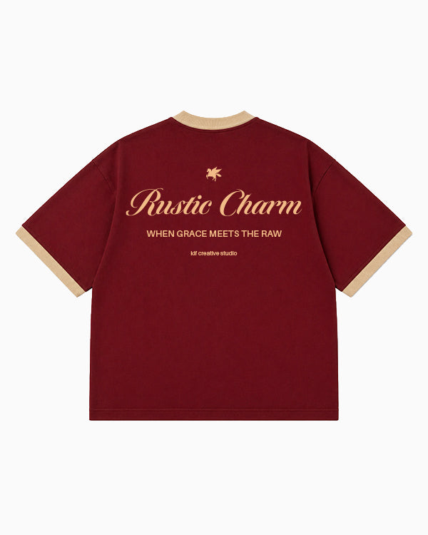 RUSTIC CHARM - MEHROON