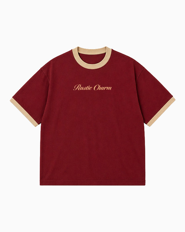RUSTIC CHARM - MEHROON