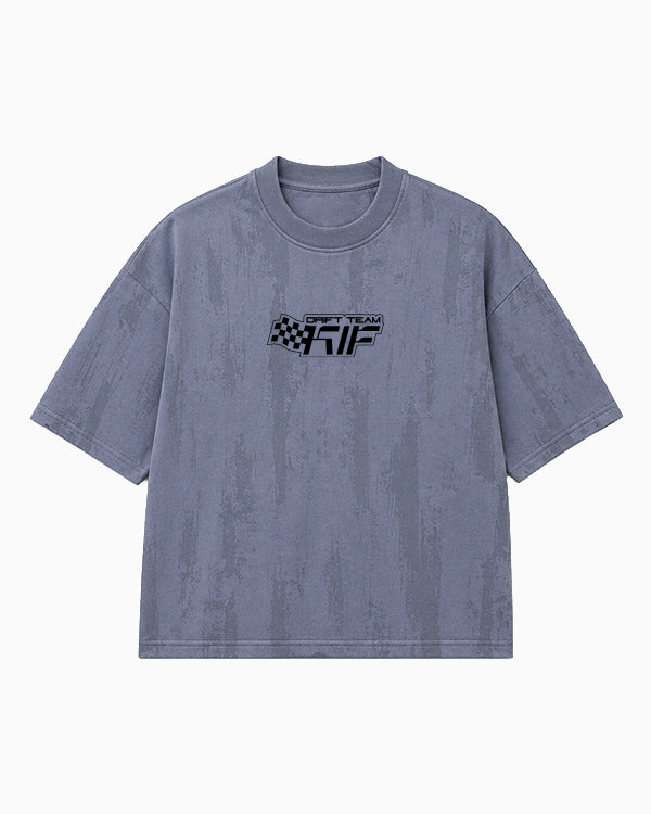 INTO THR DRIFT - SLATE GREY BOXY FIT